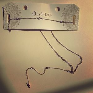 Studded Cross Necklace